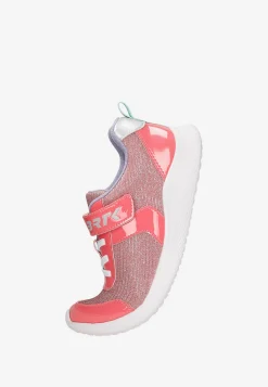 BARTEK różowe sneakersy dla dziewcząt z błyszczącym materiałem 87005-15