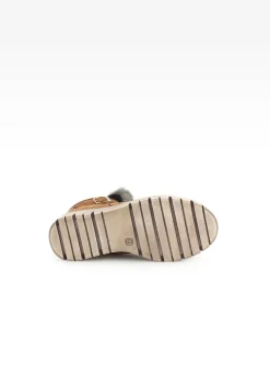 Botki BARTEK T-27406/SZ/1LS, dla dziewcząt, brązowy
