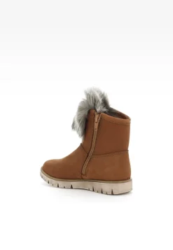 Botki BARTEK T-27406/SZ/1LS, dla dziewcząt, brązowy