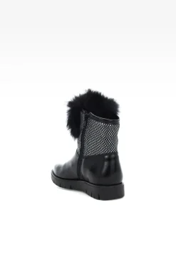 Botki BARTEK T-24406/SZ/1R7, dla dziewcząt, czarny