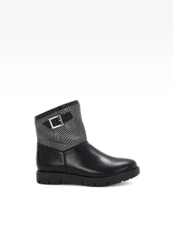 Botki BARTEK T-24406/SZ/1R7, dla dziewcząt, czarny