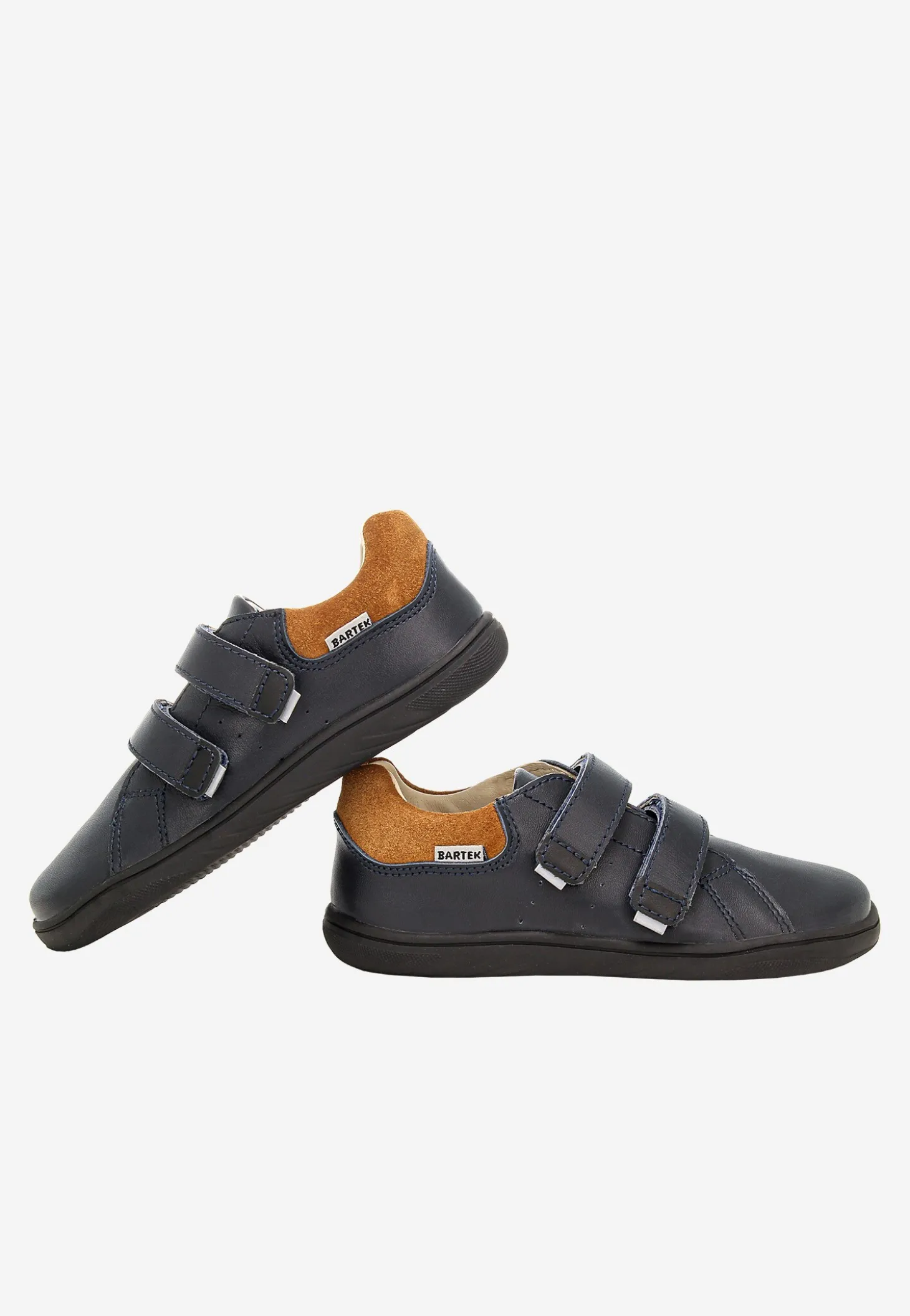 Granatowe półbuty barefoot dla dzieci BARTEK 86003-56