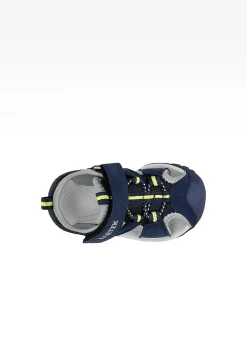 Granatowe sandały dziecięce sportowe z zapięciem na rzep BARTEK 11042503