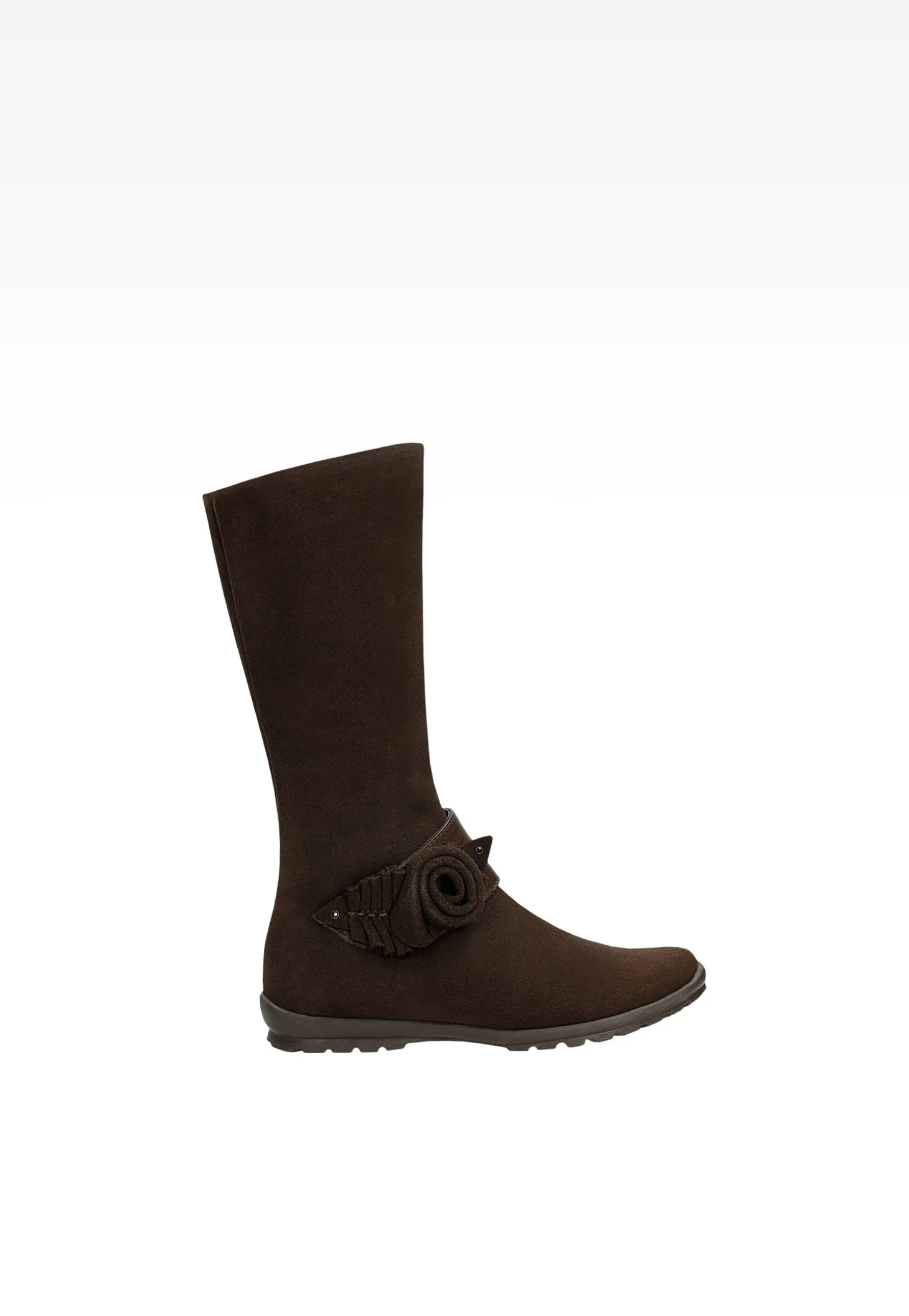 Kozaki BARTEK W-34709/0G3, dla dziewcząt, brązowy