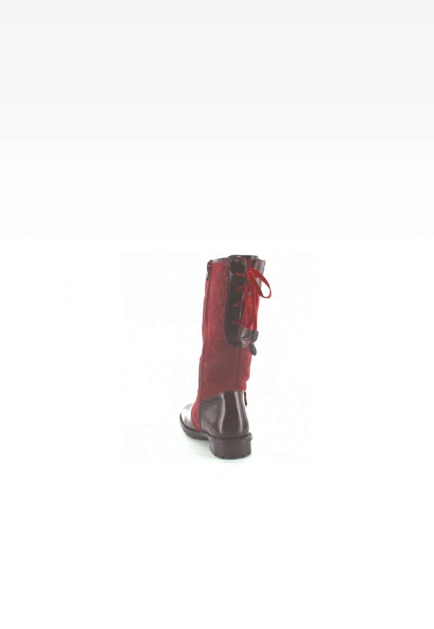 Kozaki BARTEK W-37723/0SD, dla dziewcząt, bordowy