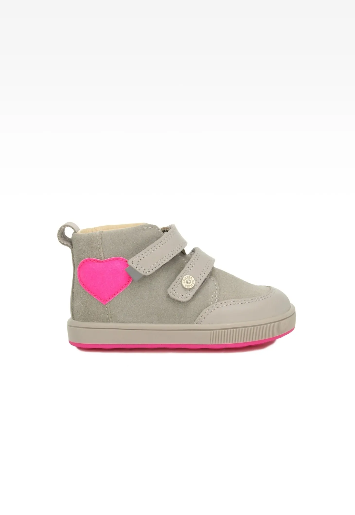 Mini first steps BARTEK 136300-14, dla dziewcząt, szaro-różowy