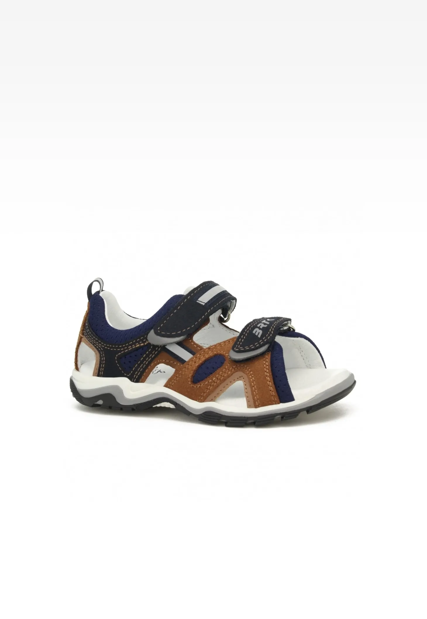 Sandały BARTEK 19176-004, dla chłopców, granatowo-brązowy
