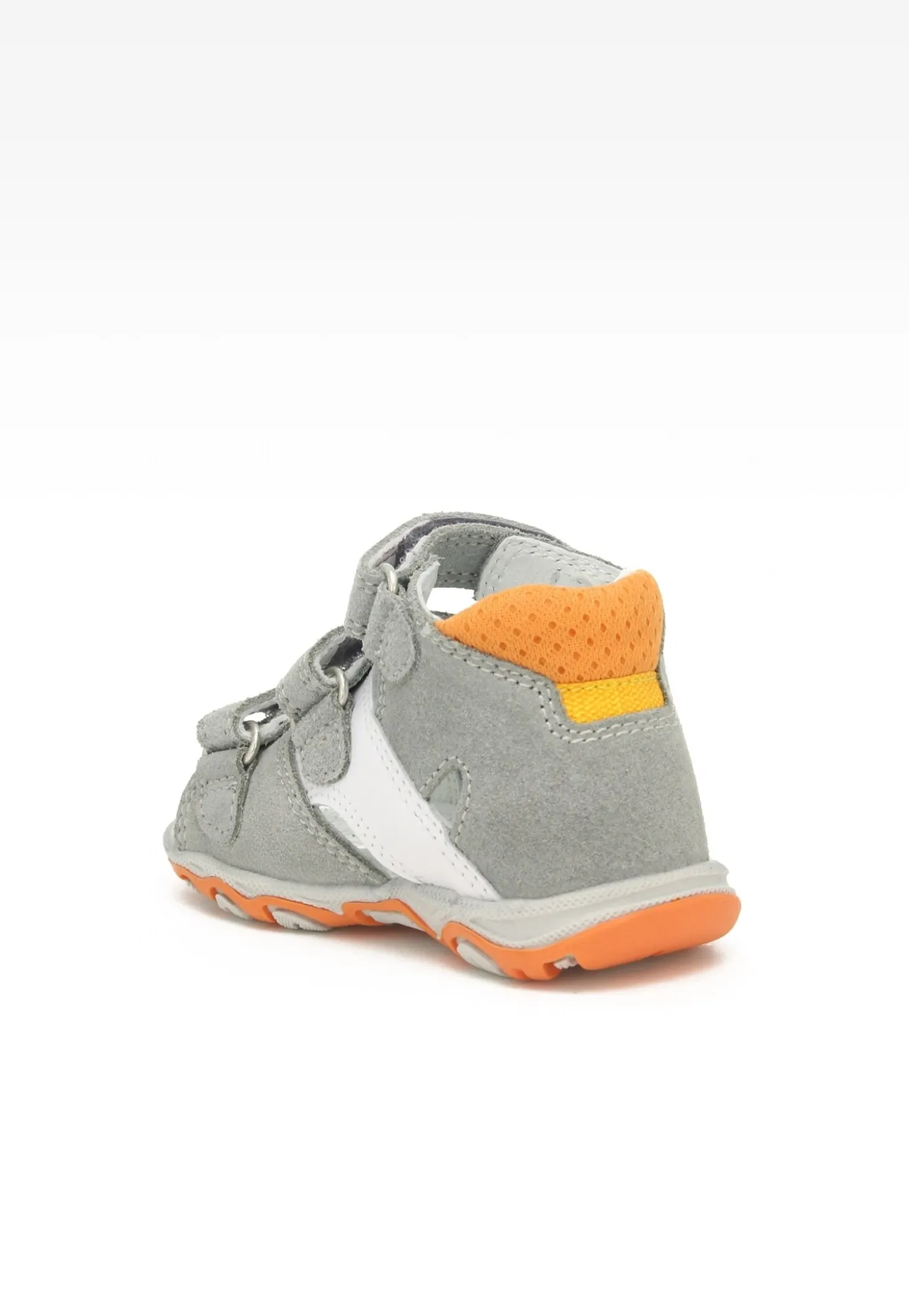 Sandały BARTEK 11708-004, dla chłopców, szaro-biały