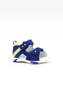 Sandały BARTEK T-71188/0RR, dla chłopców, niebiesko-żółty