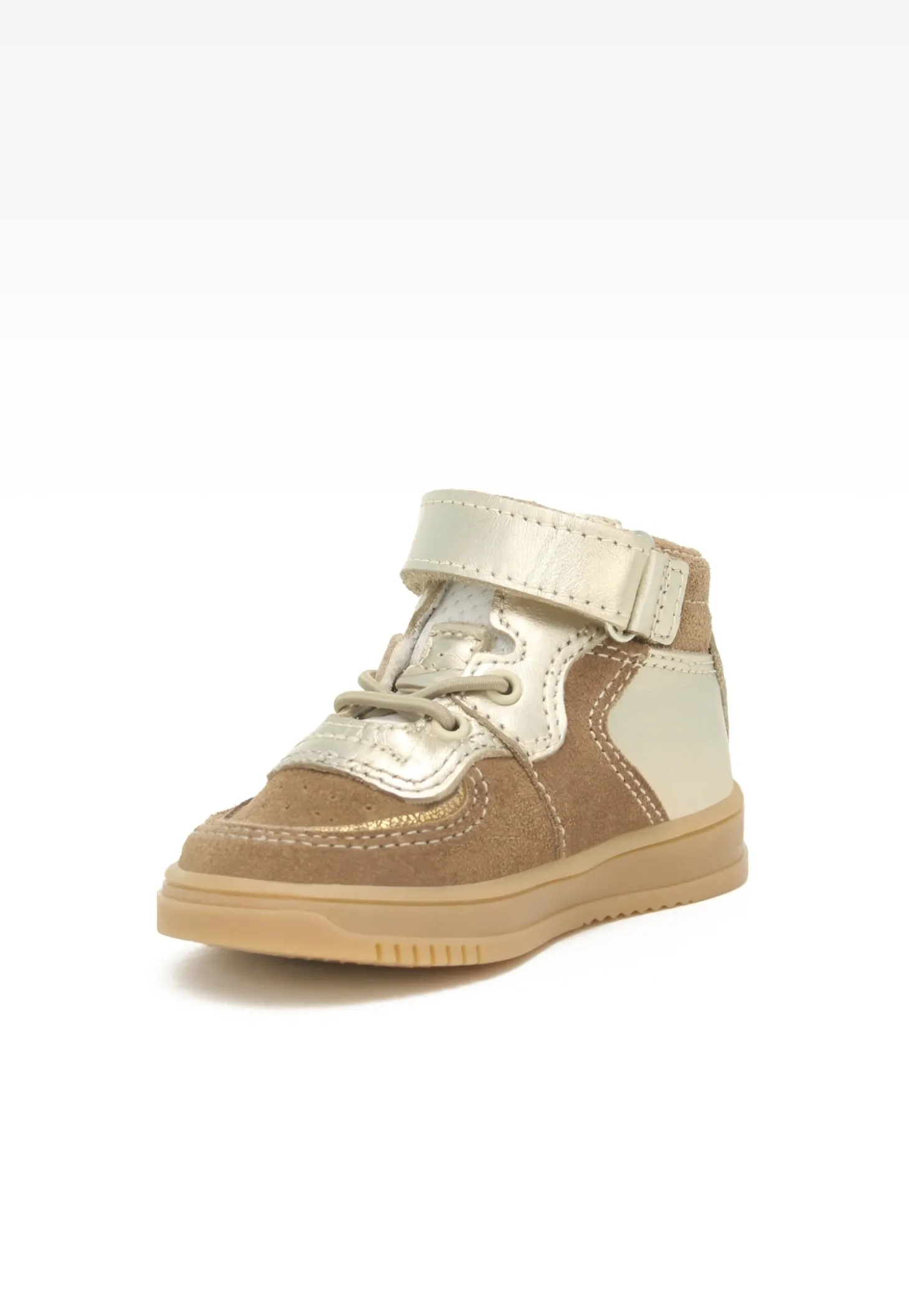 Sneakers BARTEK 11583004, beżowo-złoty