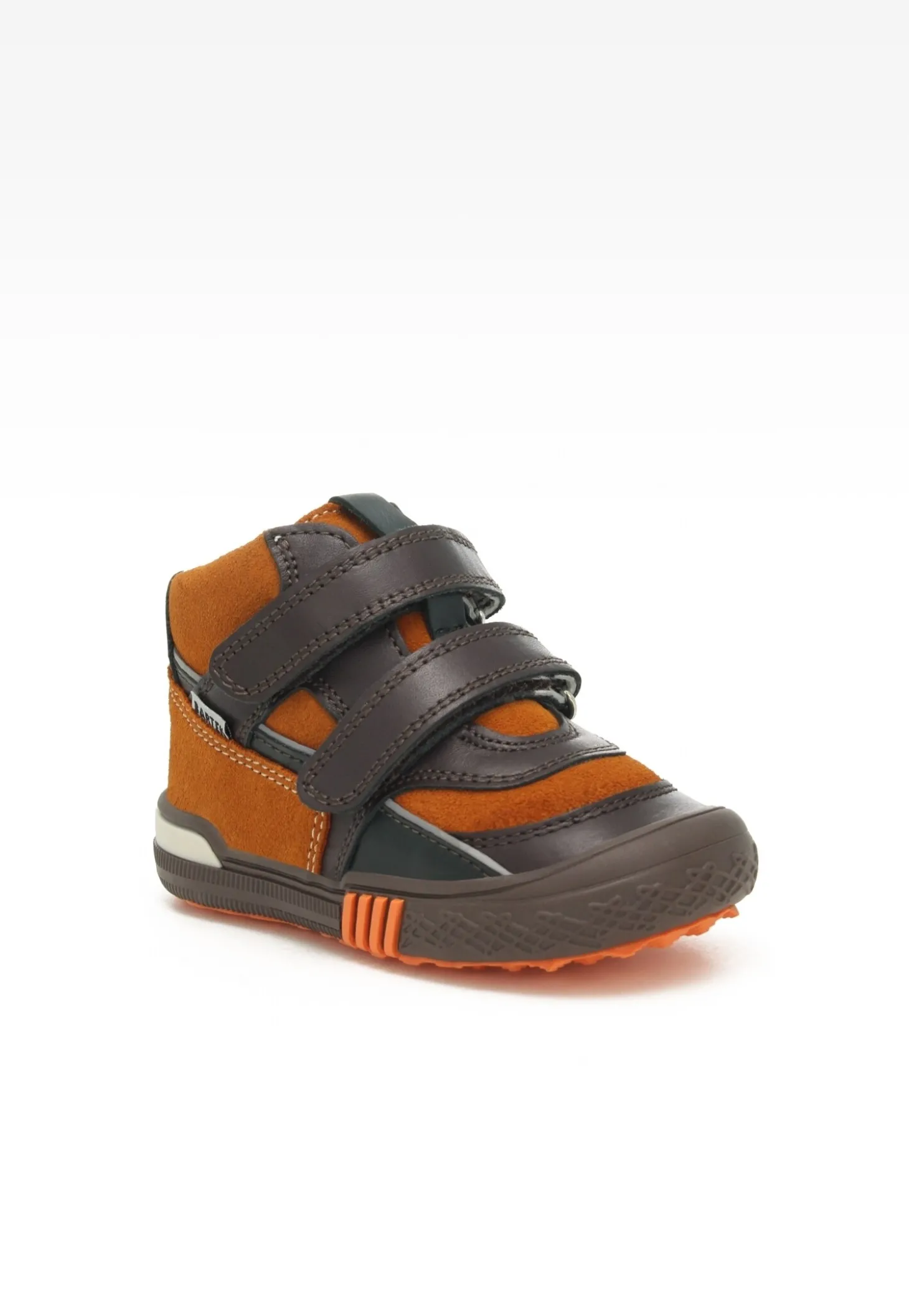 Sneakers BARTEK 91756-024, brązowo-pomarańczowy
