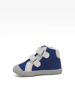 Sneakers BARTEK 11384023, dla chłopców, niebiesko-szary