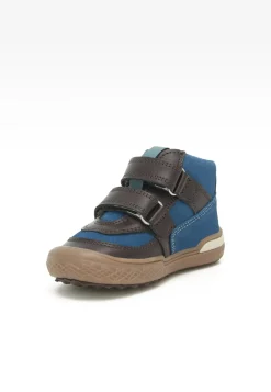 Sneakers BARTEK 91756-022, dla chłopców, niebiesko-brązowy