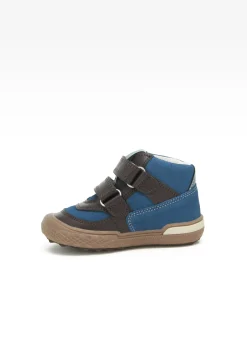 Sneakers BARTEK 91756-022, dla chłopców, niebiesko-brązowy
