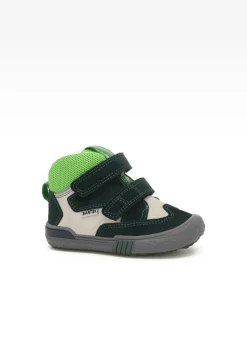 Sneakers BARTEK 21704-026, dla chłopców, zielono-beżowy