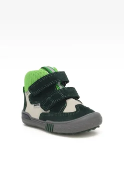 Sneakers BARTEK 21704-026, dla chłopców, zielono-beżowy
