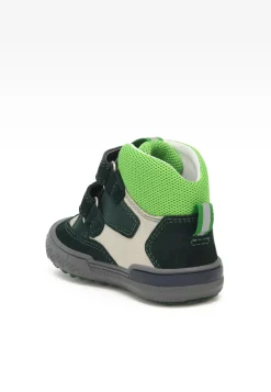 Sneakers BARTEK 21704-026, dla chłopców, zielono-beżowy
