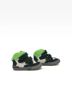 Sneakers BARTEK 21704-026, dla chłopców, zielono-beżowy