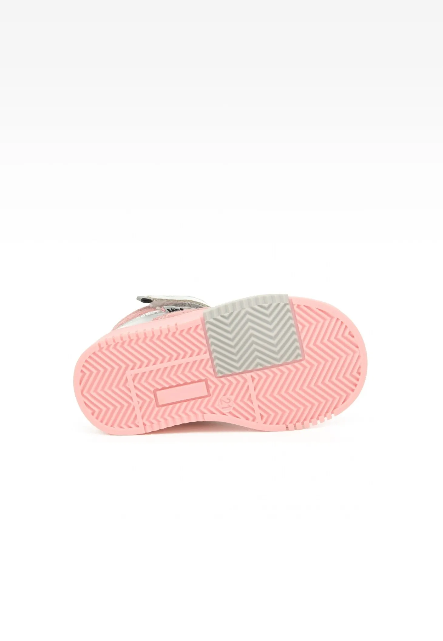 Sneakers BARTEK 11583007, dla dziewcząt, różowo-srebrny