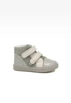 Sneakers BARTEK 91764-028, dla dziewcząt, szary