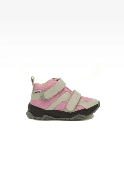 Sneakers BARTEK 11711002, dla dziewcząt, różowo-beżowy