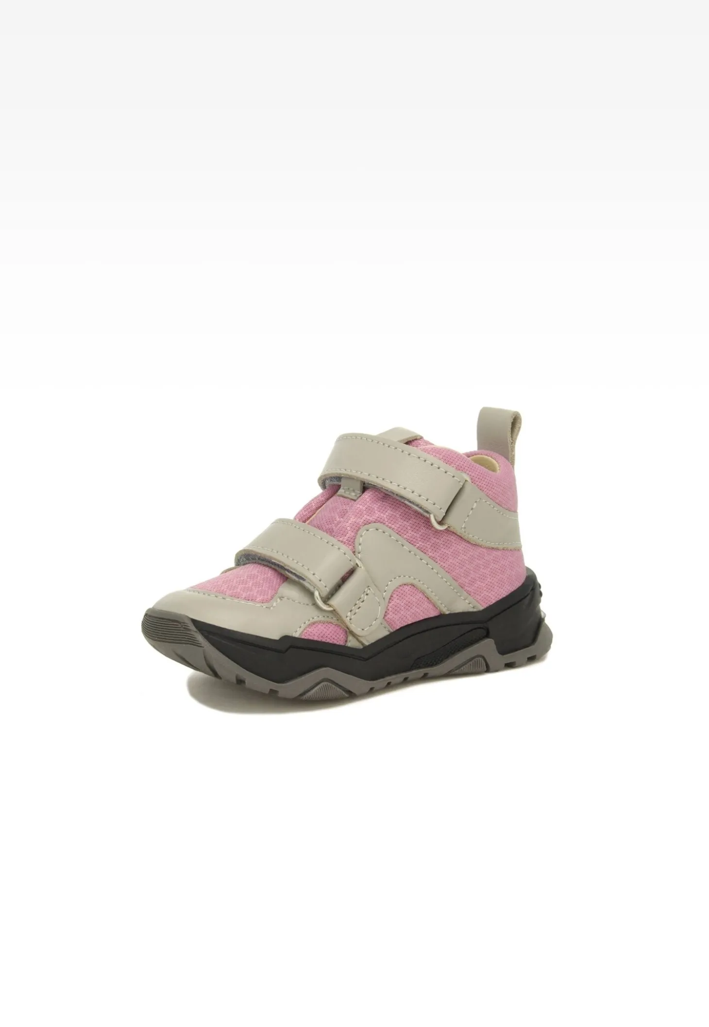 Sneakers BARTEK 11711002, dla dziewcząt, różowo-beżowy