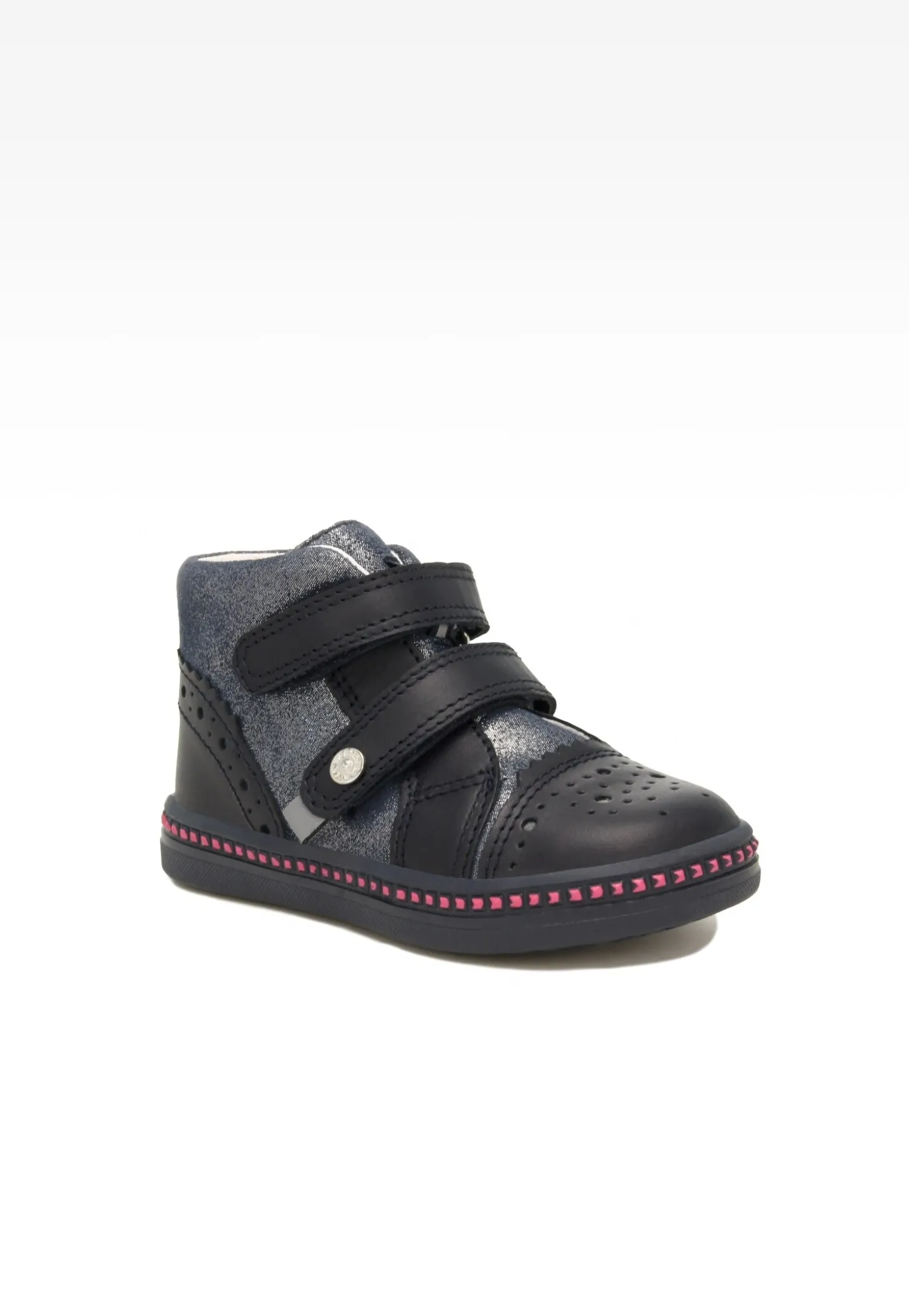 Sneakers BARTEK 91764-010, dla dziewcząt, granatowy
