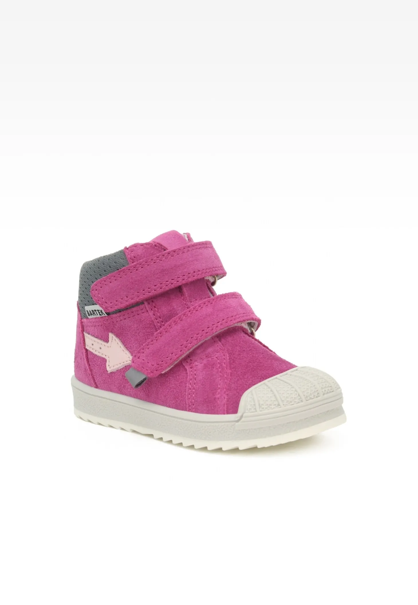 Sneakers BARTEK 11948039, dla dziewcząt, różowy