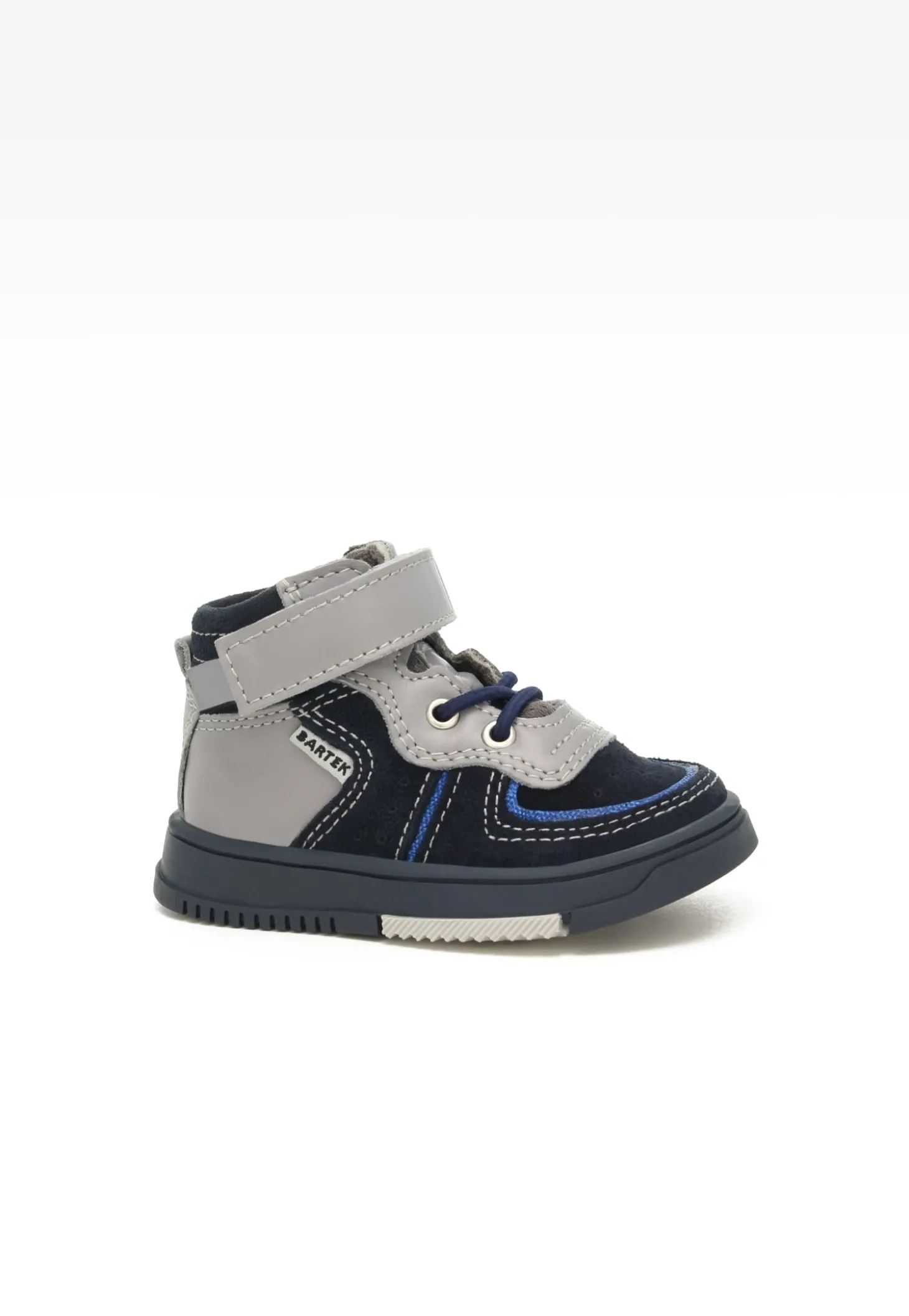 Sneakers BARTEK 11583001, granatowo-szary