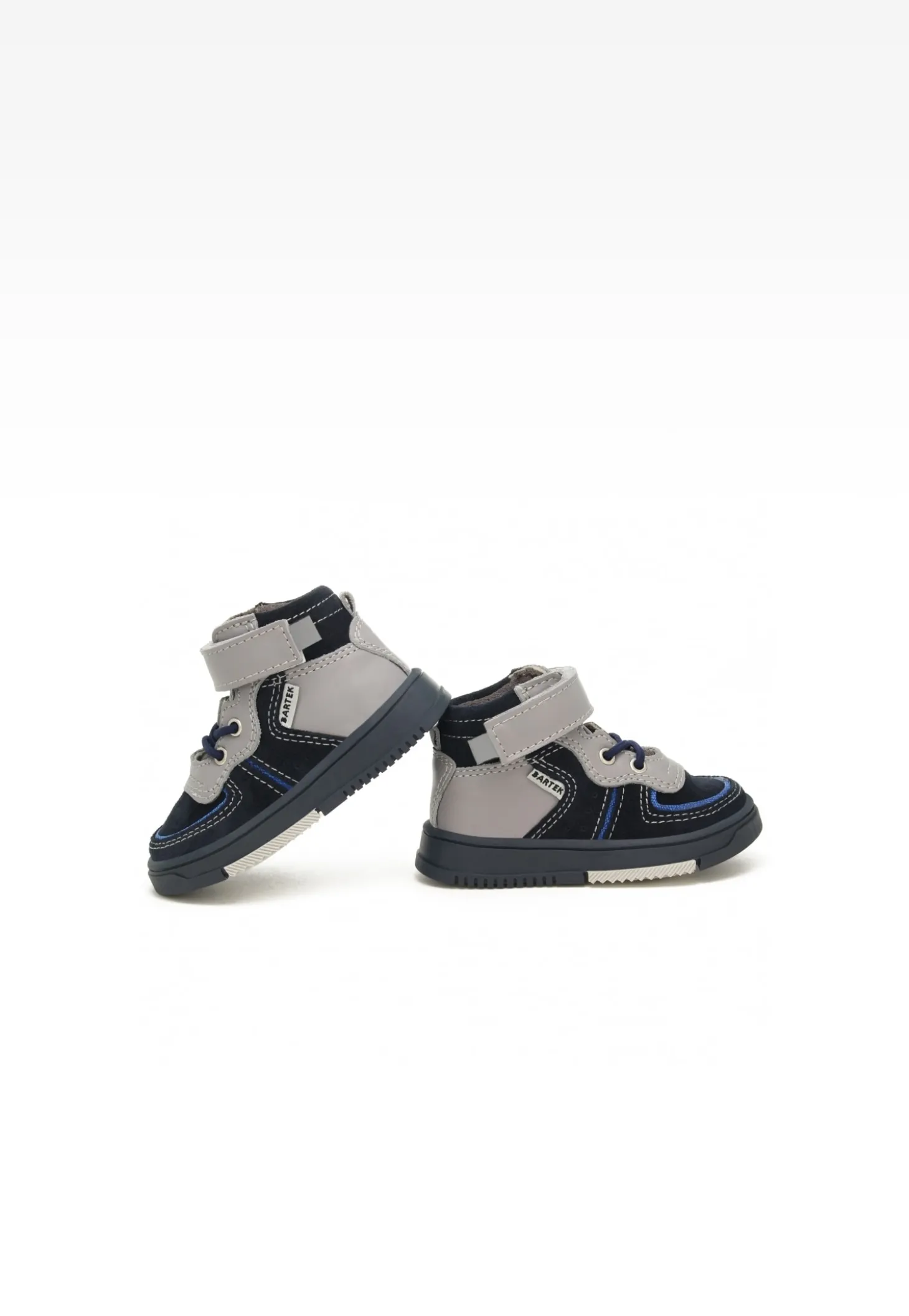 Sneakers BARTEK 11583001, granatowo-szary