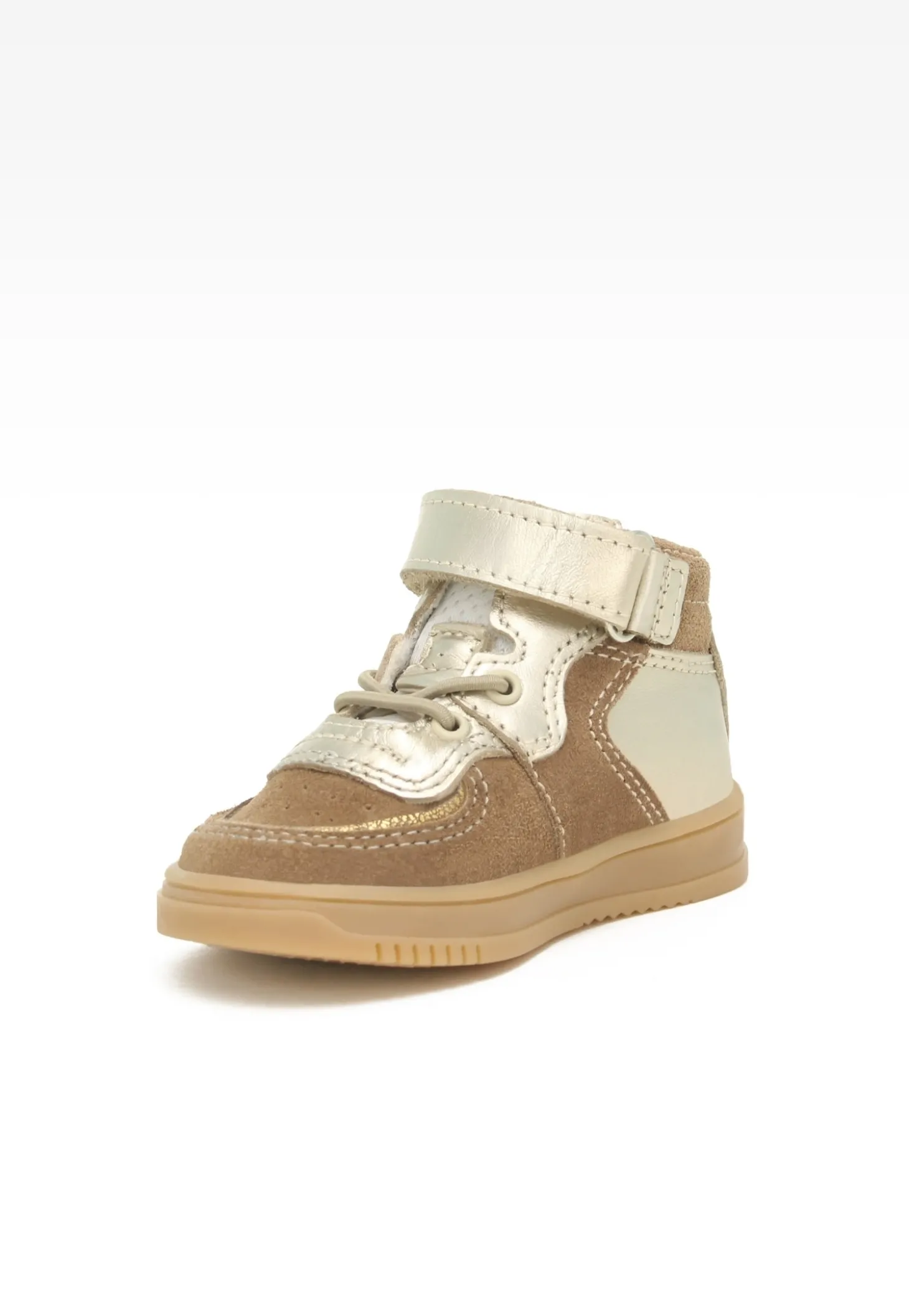 Sneakers BARTEK 11583004 II, beżowo-złoty