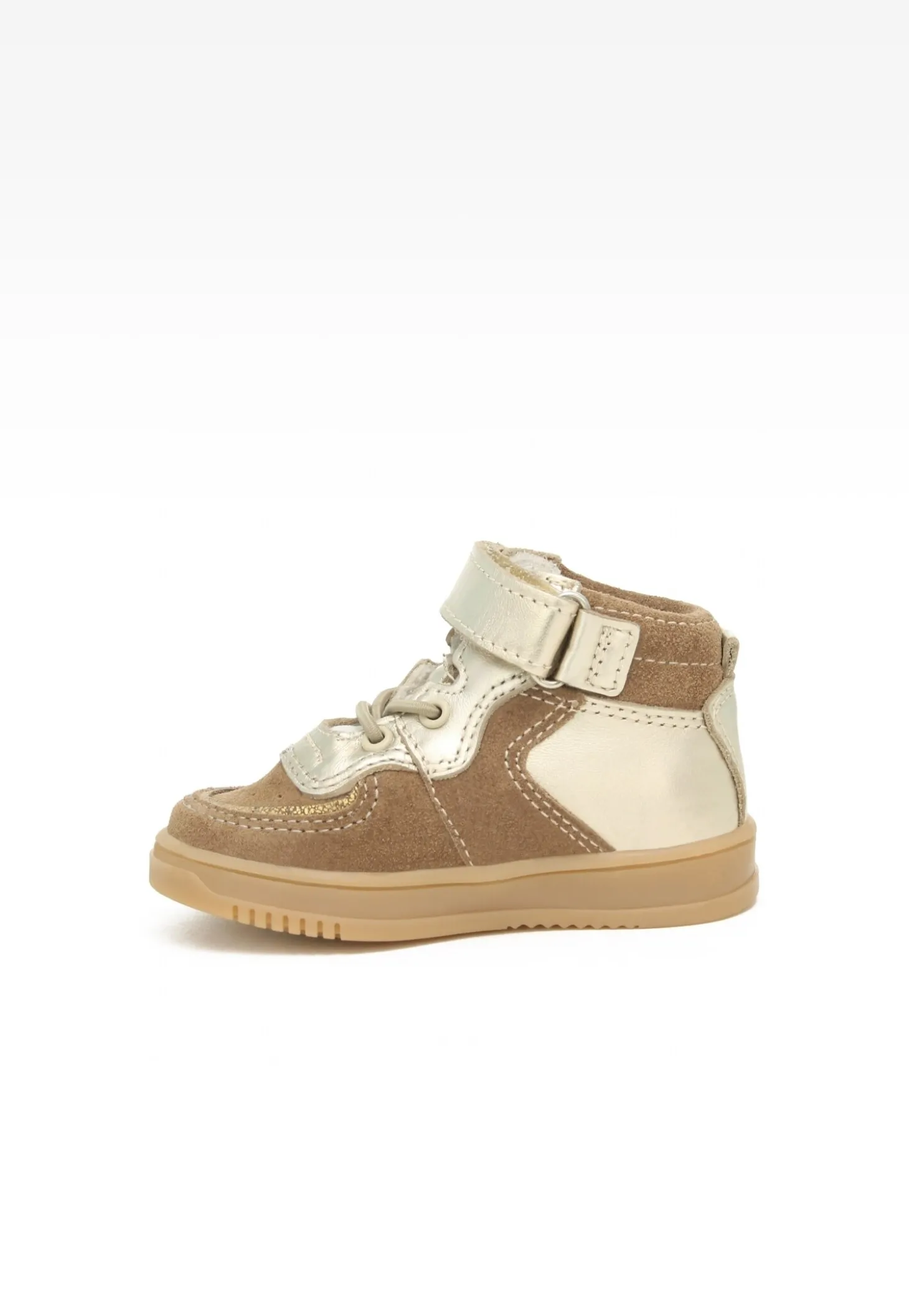Sneakers BARTEK 11583004 II, beżowo-złoty