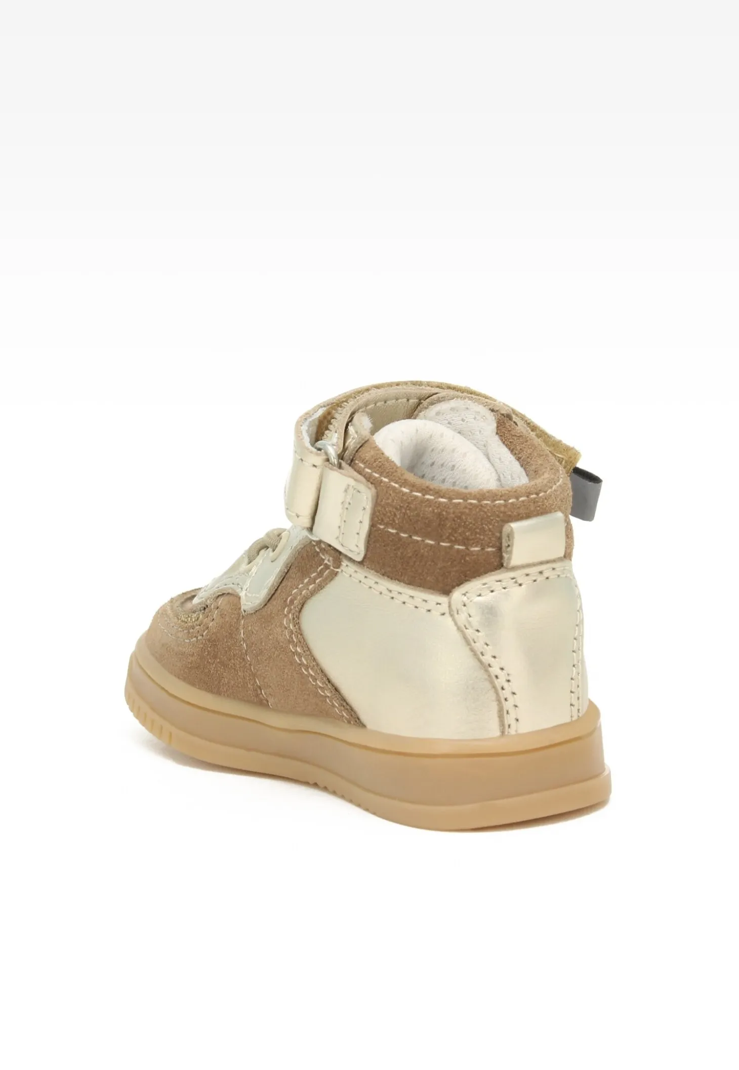 Sneakers BARTEK 11583004 II, beżowo-złoty