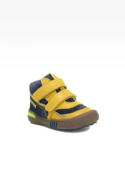 Sneakers BARTEK 91756-010, ocean-żółty