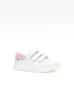 Sneakers BARTEK W-78220/B87, dla dziewcząt, biały
