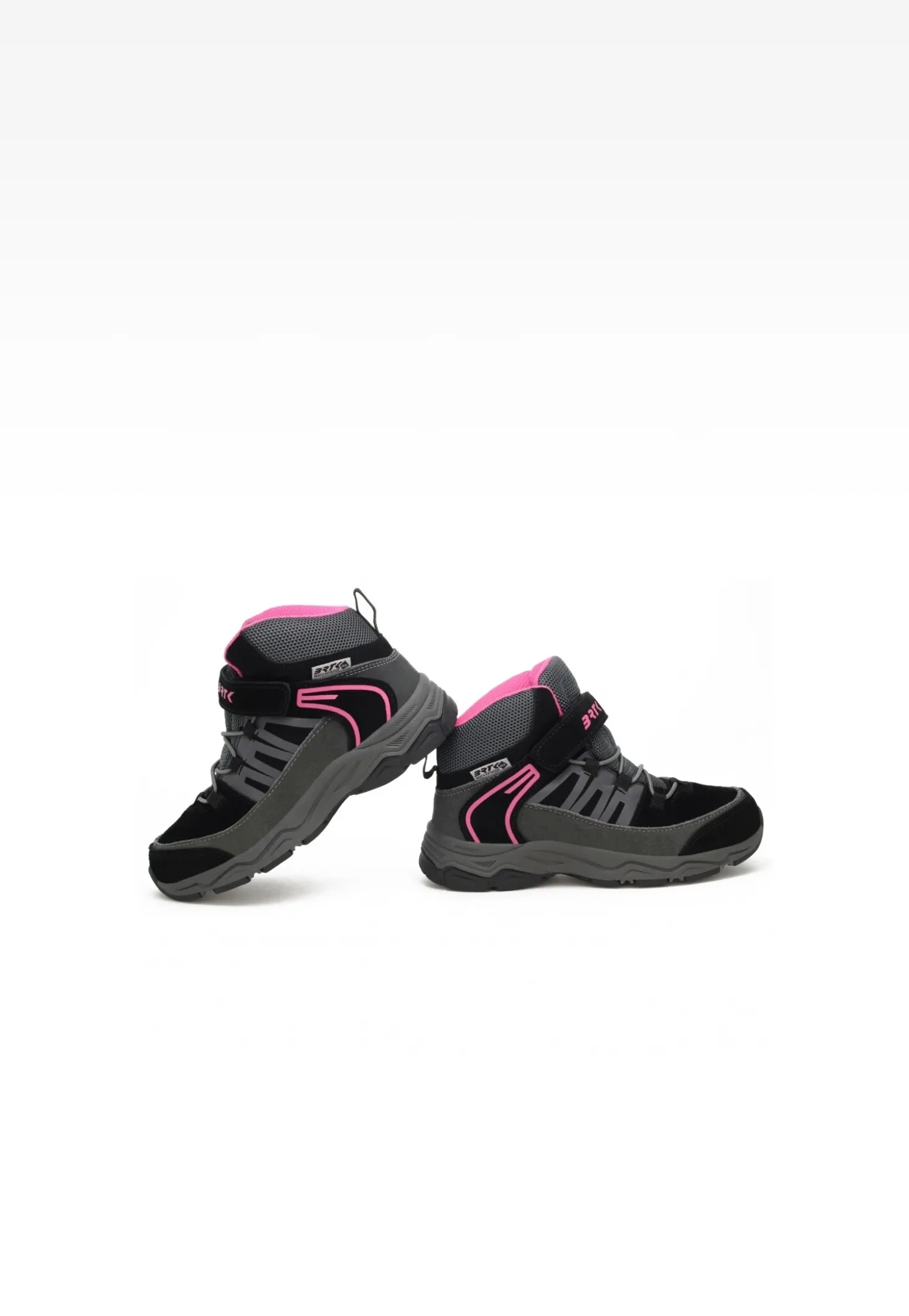 Trzewiki ocieplane BARTEK 17608006, dla dziewcząt, czarny